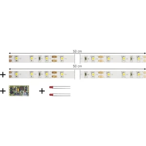 LED traka Ovisno o smjeru, Zatamnjenje, Prebacivanje S modulom Toplo-bijela TAMS Elektronik 53-01450-02-C slika