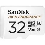 miniSDHC kartica 32 GB SanDisk High Endurance Monitoring Class 10, UHS-I, UHS-Class 3, v30 Video Speed Class Uklj. SD-adapter