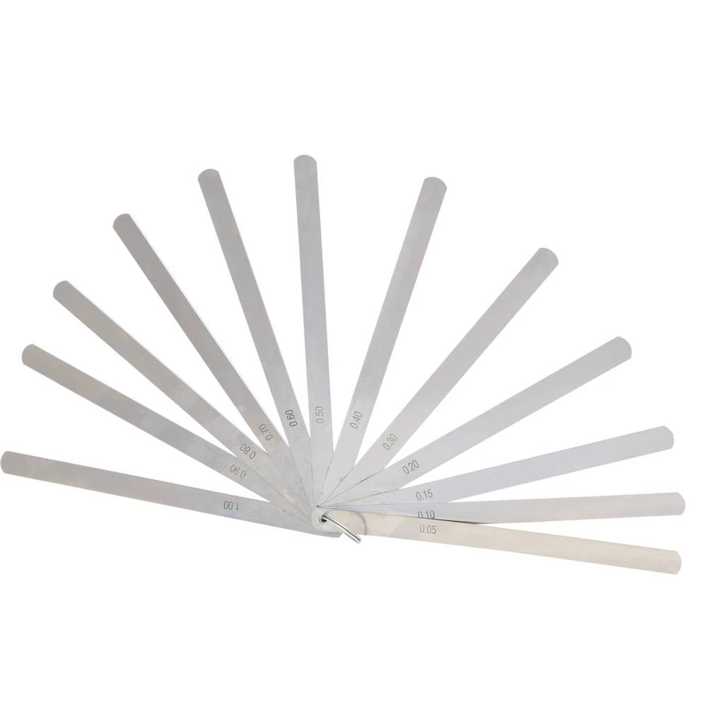 KS Tools 300.0618 Mjerač zazora klipa, 13 listova, 0,05-1 mm, duljine 200 mm slika
