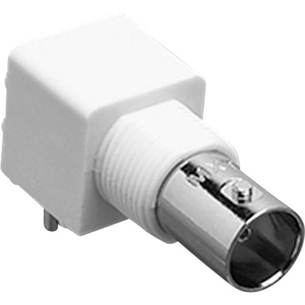 Molex 731385003 BNC 50 Ohm, Right-Angle PCB Bulkhead Jack Receptacle, Panel Isolated, Black PBT Housing, Housing Height 1 slika