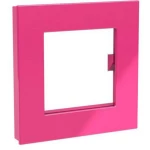Dahle magnet Mega Magnet Square XL, pink, 75 x 75 mm, inkl. Fotohalterung (Š x V) 75 mm x 75 mm ružičasta 1 St. 76-95553-14823