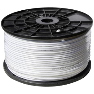 SAT koaksijalni kabel 0.9/4.6, 6-struko oklopljen, Hexa-Shield, bakar, 135dB, 100m Shiverpeaks BS90-98093 koaksialni kabel 135 dB bijela 100 m slika