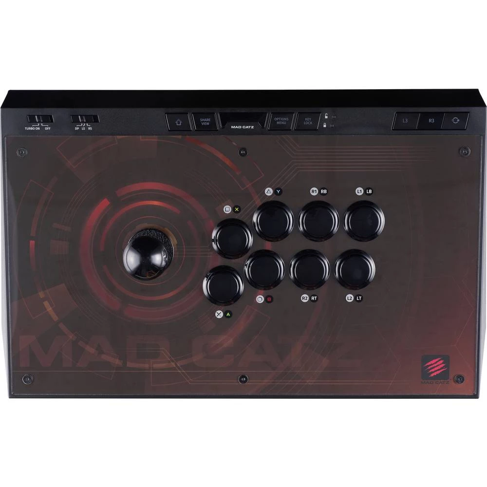 MadCatz EGO Arcade FightStick joystick USB PC, PlayStation 4, Xbox One, Nintendo Switch crna slika