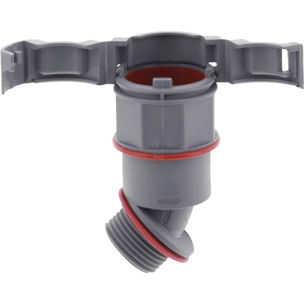 Wiska 10108874 EBF45-29-40-BG vijčani spoj siva M40 x 1.5  45° 25 St. slika