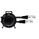 Cordial 15631 RJ45 mrežni kabel, Patch kabel CAT 6a S/FTP 50.00 m crna PUR plašt 1 St.