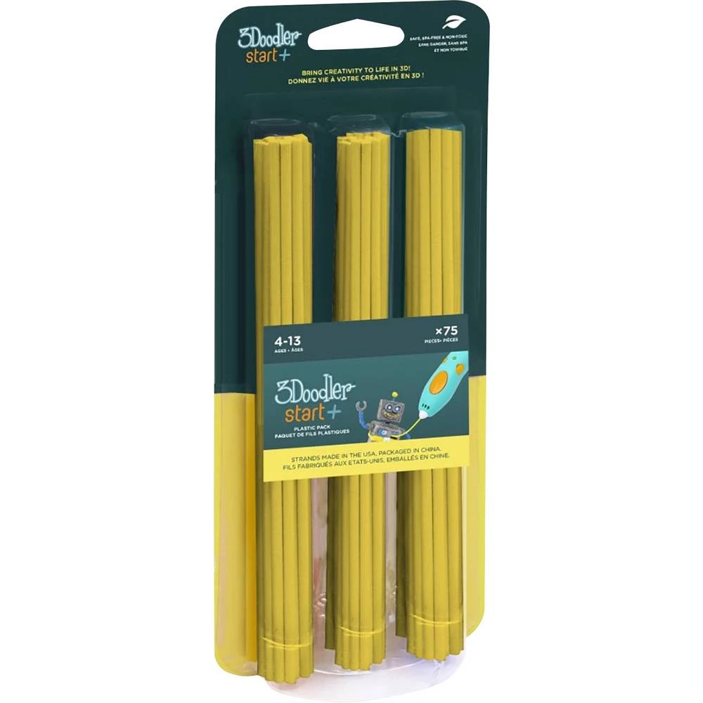 3Doodler 3DS-ECO04-YELLOW-75 Start 3D pisač filament PLA    žuta  75 St. slika