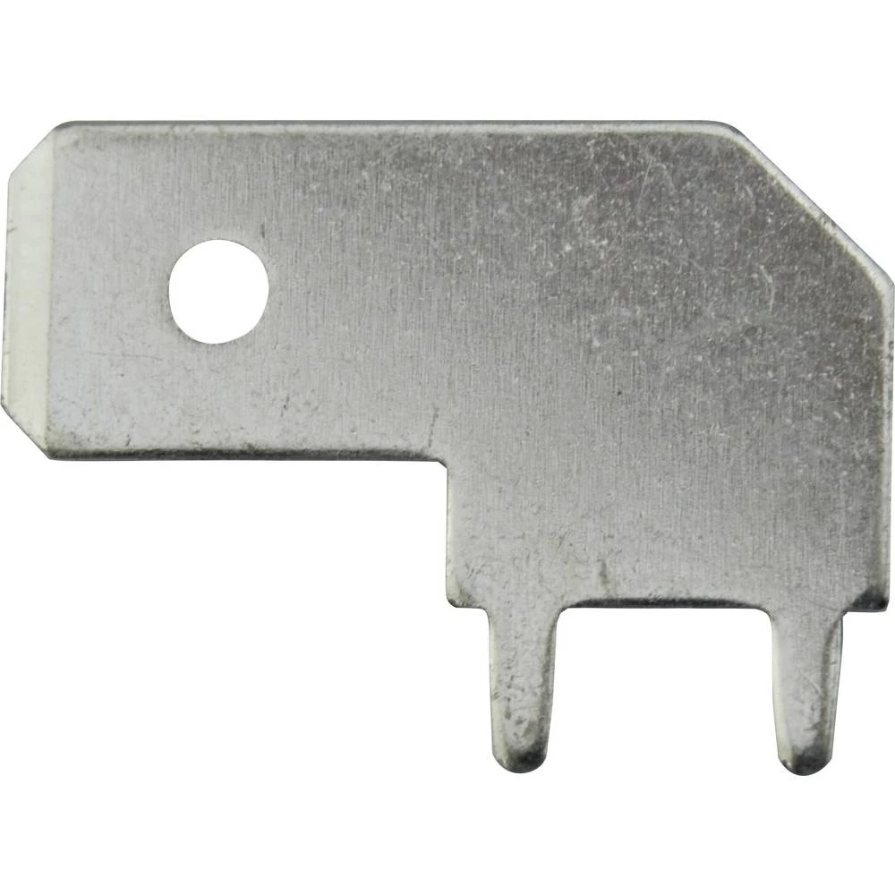 Vogt Verbindungstechnik 3867e.68 utični jezičak Širina utikača: 6.3 mm Debljina utikača: 0.8 mm 90 ° neizolirani metaln slika