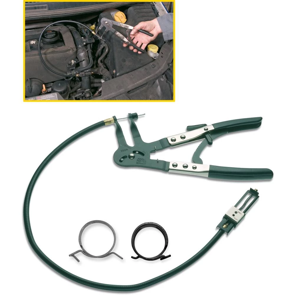 Hazet 798-15B Kliješta za obujmice crijeva Spnan raspon 60 mm slika