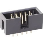 TRU COMPONENTS Letva s igličastim kontaktima bez poluge za izbacivanje Raster: 2.54 mm Ukupan broj polova: 6 Broj redova: 2 360