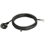 as - Schwabe PVC spojni kabel 10m, bijeli, plastificirani kabel H05VV-F 3G1.5 AS Schwabe 70808 struja priključni kabel crna 10 m