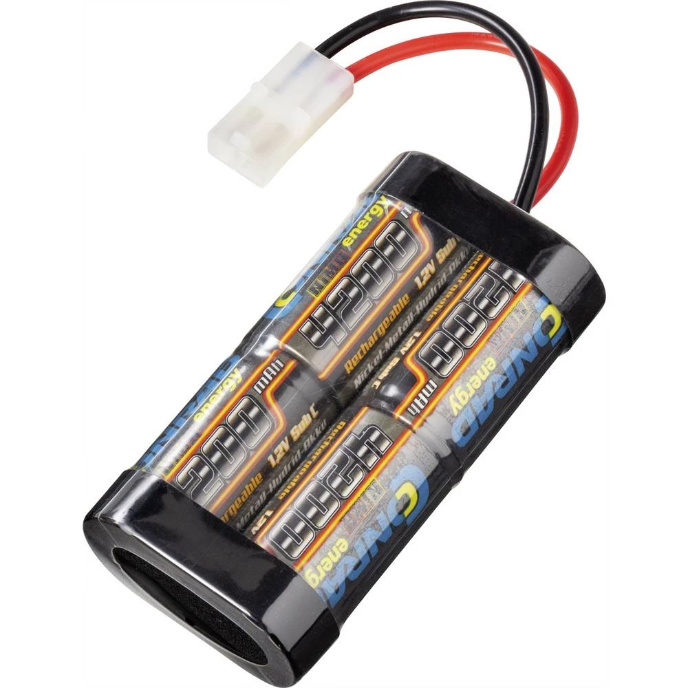Conrad energy NiMH akumulator za prijemnike modela 4.8 V 4200 mAh Broj ćelija: 4  štap tamiya priključak slika