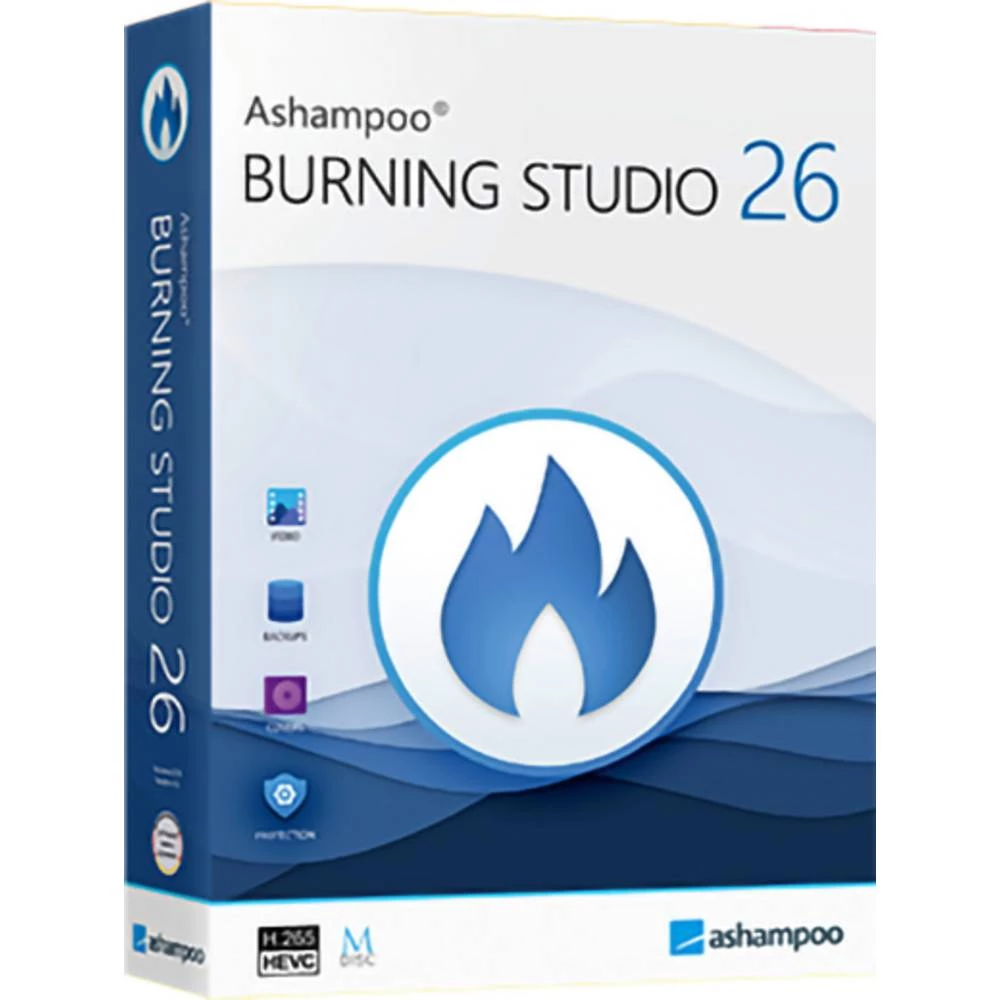 Markt & Technik Ashampoo Burning Studio 26 puna verzija 1 licenca Windows burning softver slika