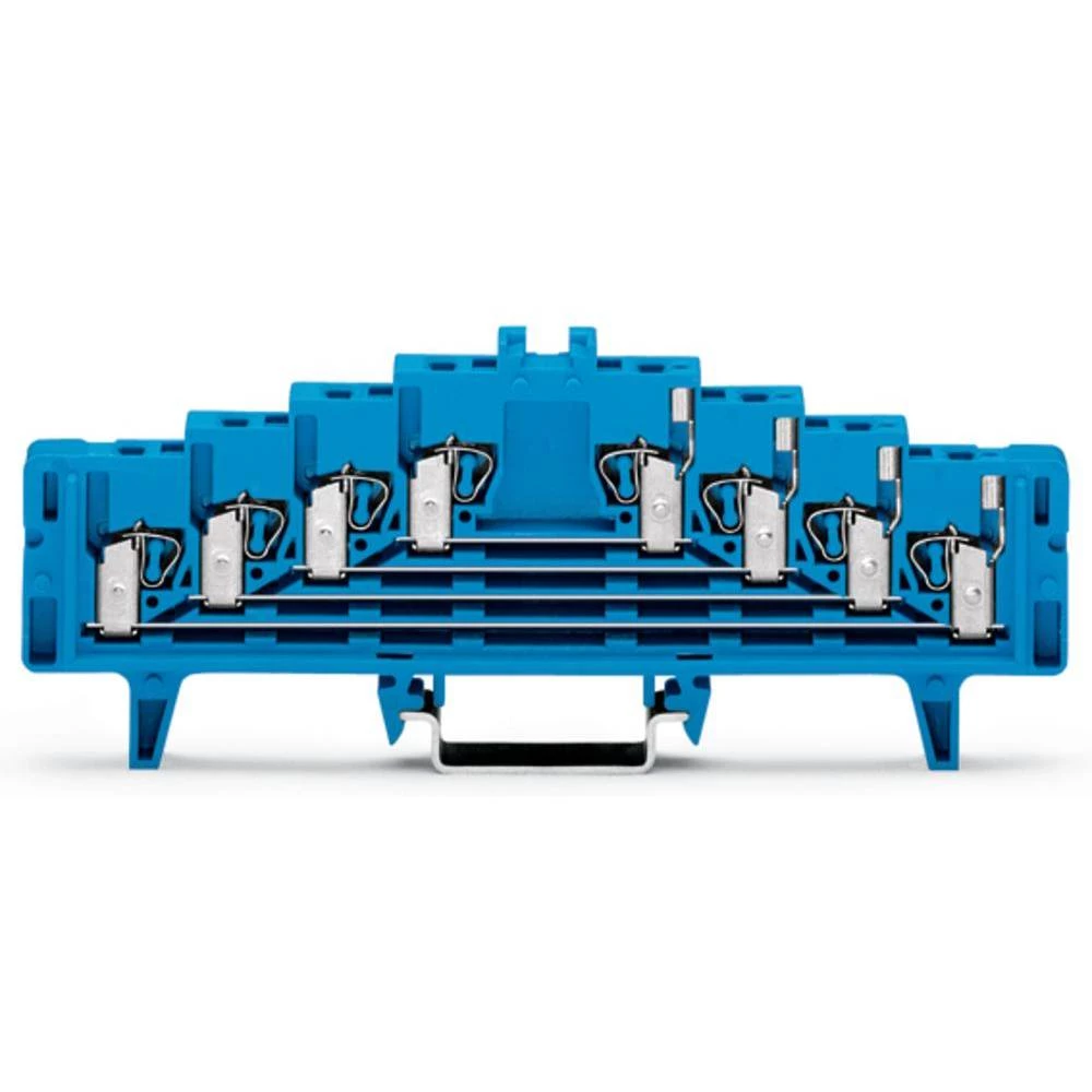 WAGO 727-224/023-000 ranžirna stezaljka 7.62 mm opruga Dostupnost: n plava boja 50 St. slika