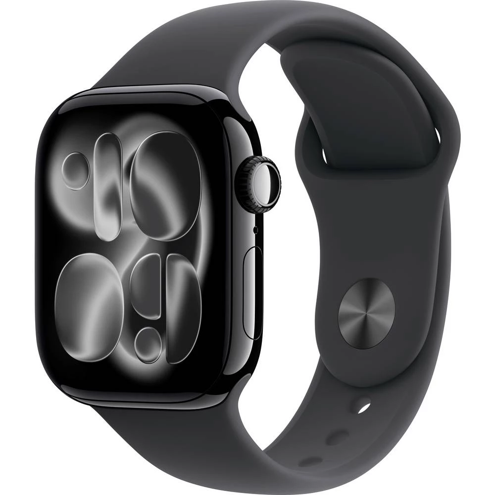 Apple Watch Series 11 GPS + Cellular 42 mm kućište od aluminija sportska narukvica crna s/m slika