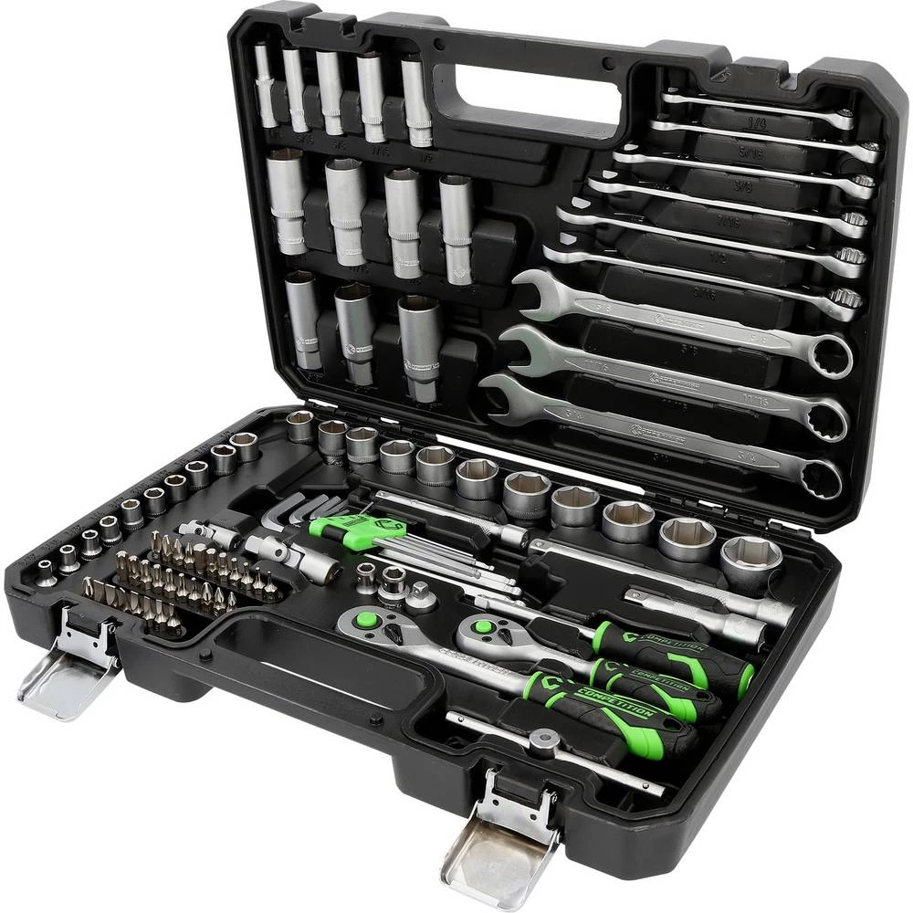 KS Tools 512.0092 COMPETITION 1/4" + 3/8" Steckschlüssel -Satz nastavak za nasadni ključ 512.0092 slika