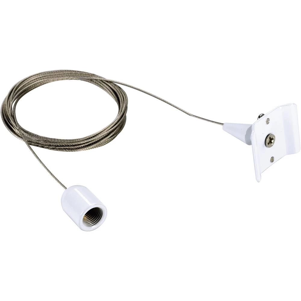 Žičani stavak za strop SLV Visokovoltni sustav šina za 1-fazne HV-strujen šine 143141 bijela slika