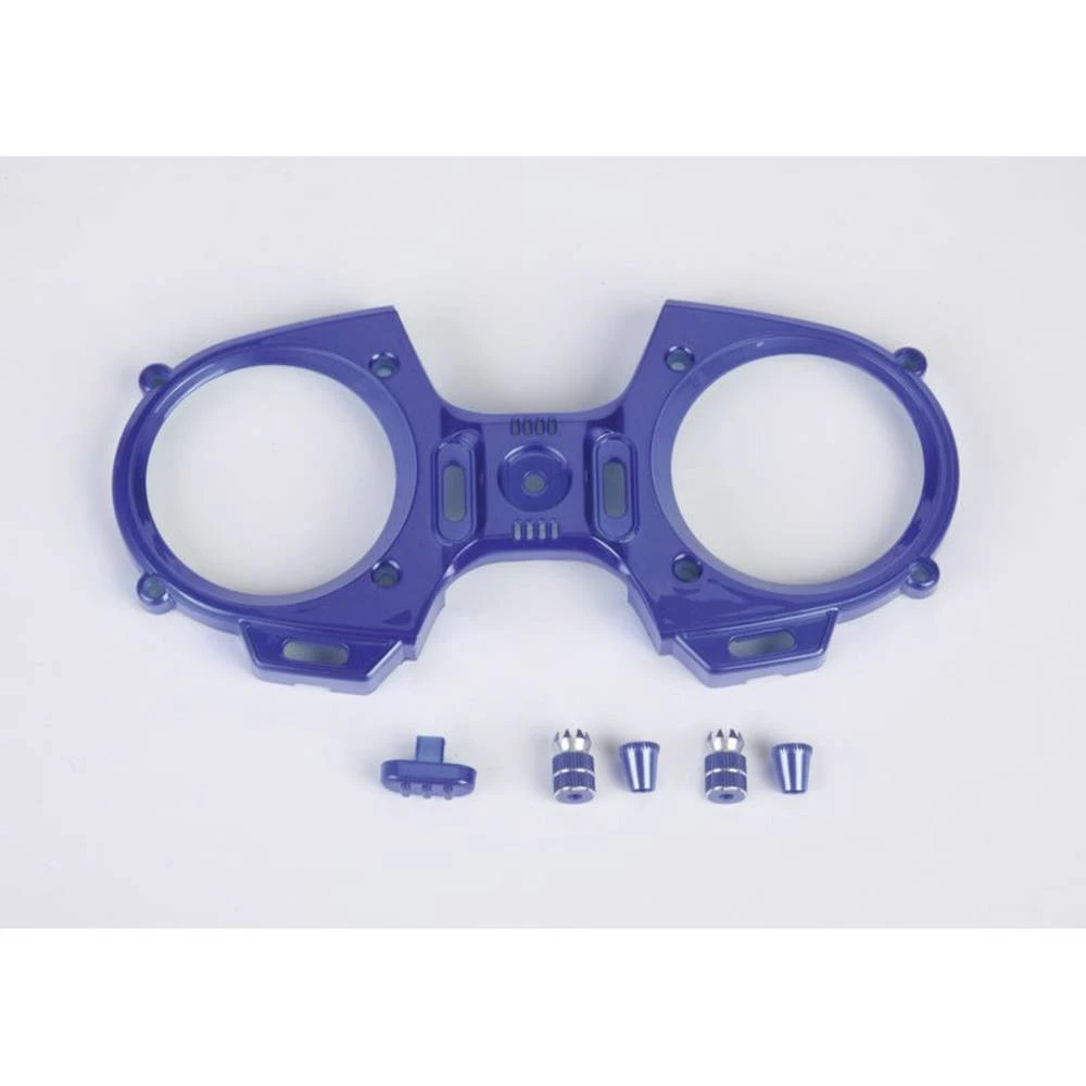 mz-12/mz-12 PRO prednja ploča, poklopac prekidača i štap plave boje Graupner 1 ST slika