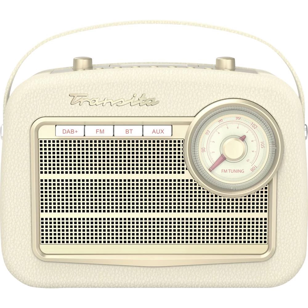 TechniSat TRANSITA 130, beige desktop radio DAB+ (1012), UKW (1014) bež boja slika