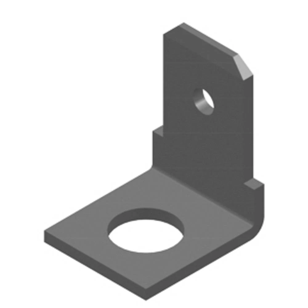 Vogt Verbindungstechnik 3858.67 utični jezičak Debljina utikača: 0.8 mm 90 ° 500 St. slika