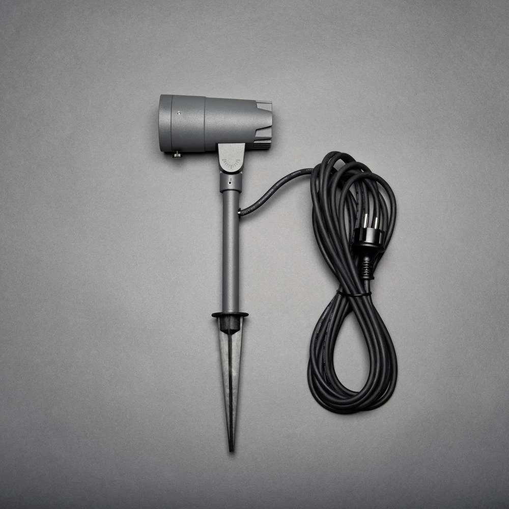 LED vrtni reflektor led 6 W toplo-bijela Konstsmide Andria 7475-370 tamnosiva slika