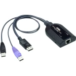 ATEN KVM adapterski kabel [1x muški konektor USB 2.0 tipa a, muški konektor displayport - 1x ženski konektor RJ45]