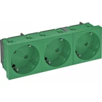 OBO Bettermann 6120127 umetak uređaja 3-dijelna utičnica (Š x V x D) 135 x 45 x 42 mm 1 St. zelena