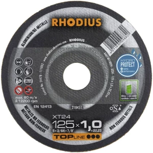 Rhodius XT24 210450 Rezna ploča ravna 115 mm 22.23 mm 1 ST slika