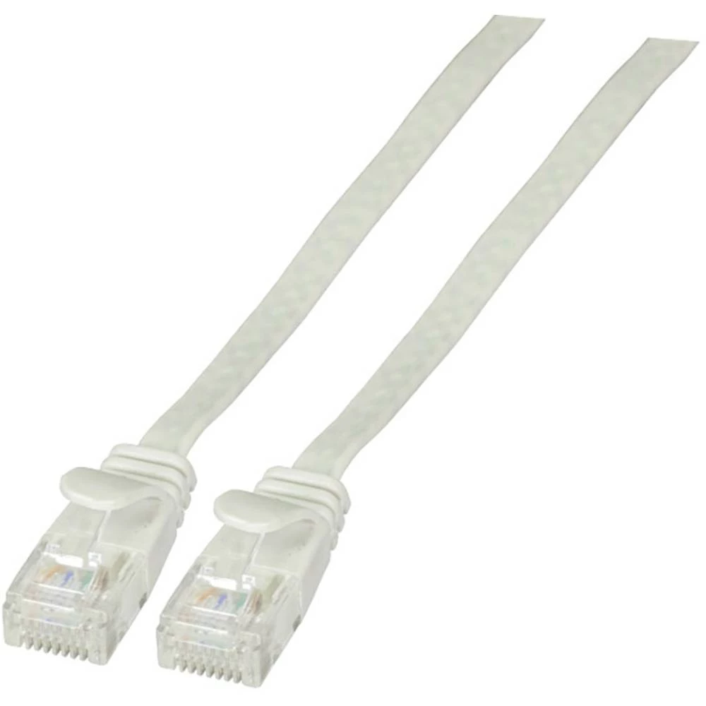 LAN (RJ45) Mreža Priključni kabel CAT 6A U/UTP 1.5 m Siva visokofleksibilan, Vatrostalan, Bez halogena, sa zaštitom za nosić, po slika