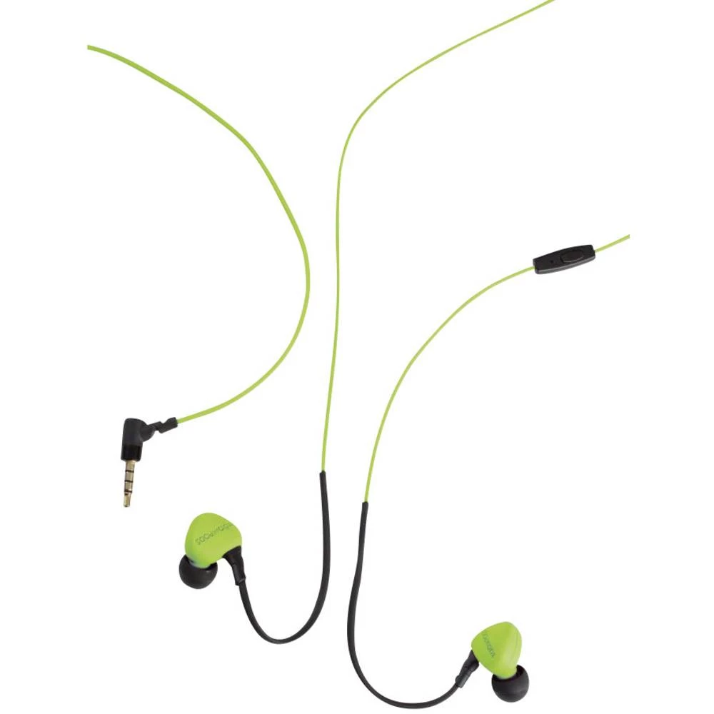 Sportske Naglavne slušalice Boompods Sportpods Race Wired U ušima Slušalice s mikrofonom, Kontrola glasnoće, Otporne na znojenje slika