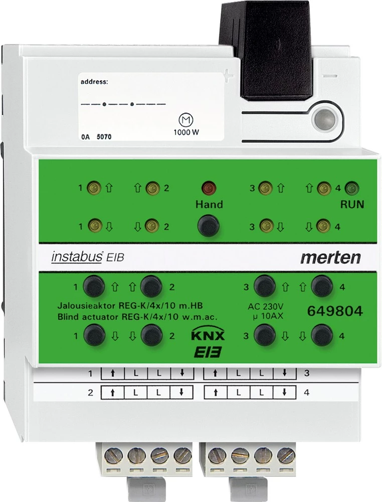 Merten Merten KNX Systeme 649804 Aktuator prebacivanja 649804 slika