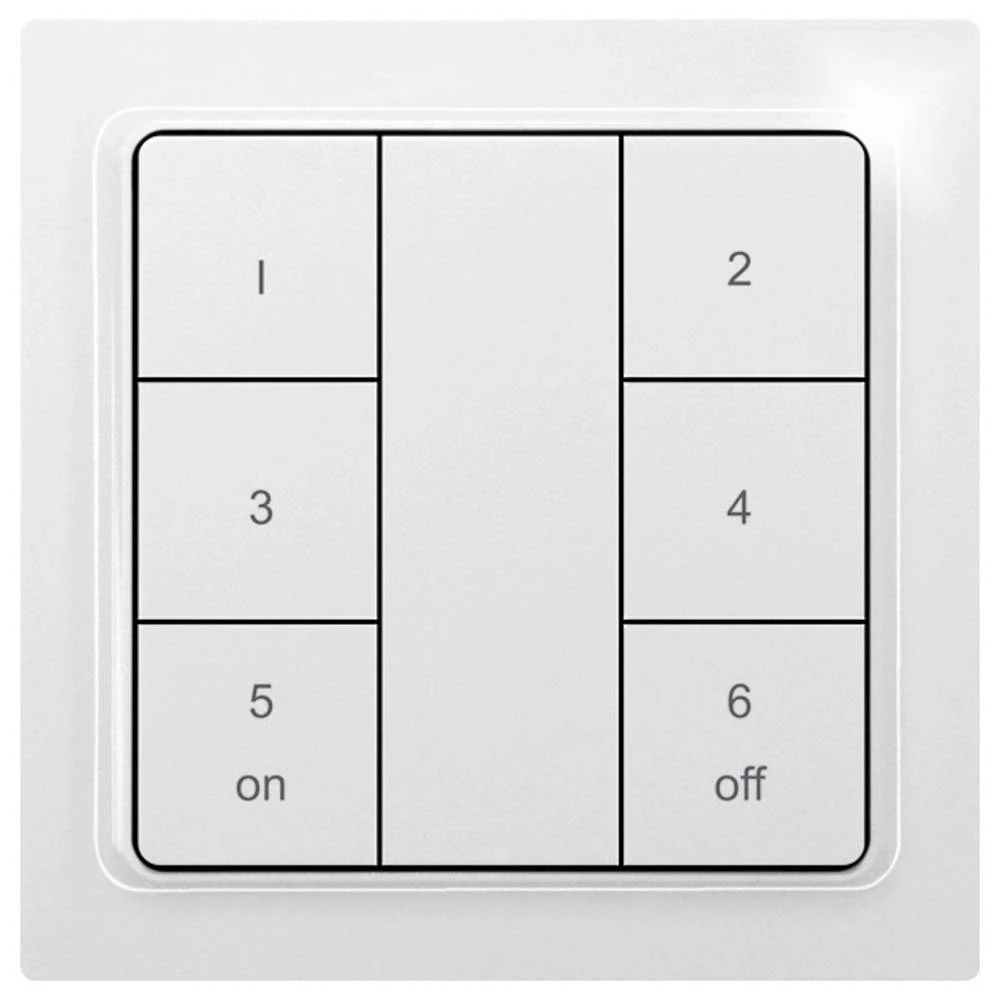 F6T55EB-Keypad-wg Eltako radijski tipka nadžbukna Domet (maks. u otvorenom polju) 30 m slika