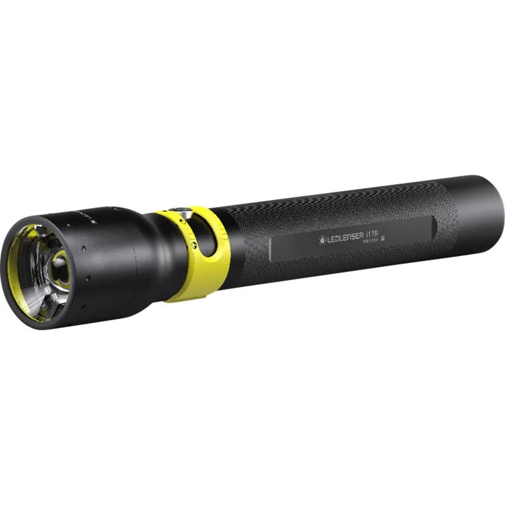 LED Džepna svjetiljka S USB sučeljem, Podesiva Ledlenser i17R pogon na punjivu bateriju 1000 lm 715 g Crna, Žuta slika