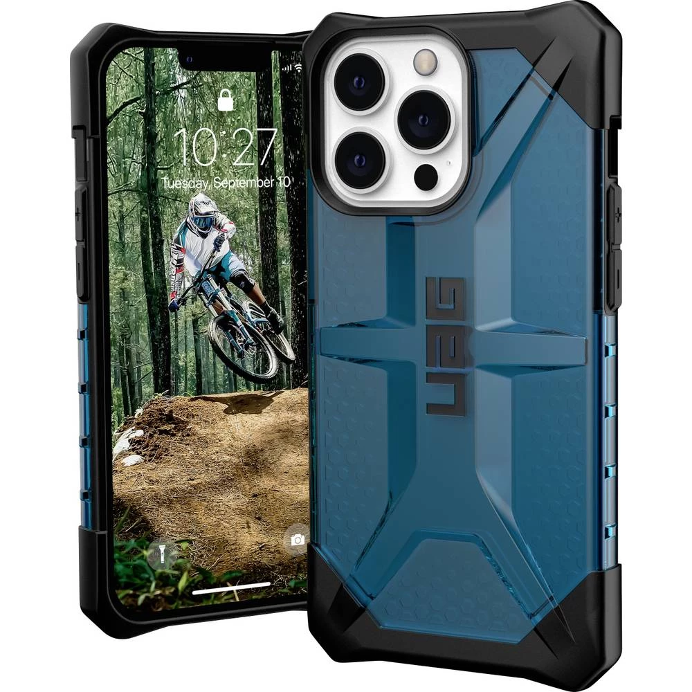 Urban Armor Gear  Plasma Case  stražnji poklopac za mobilni telefon  Apple  IPhone 13 pro  plava boja, prozirna slika