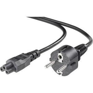 Struja Priključni kabel [1x Sigurnosni utikač - 1x Muški konektor C5] 1.8 m Crna Belkin slika