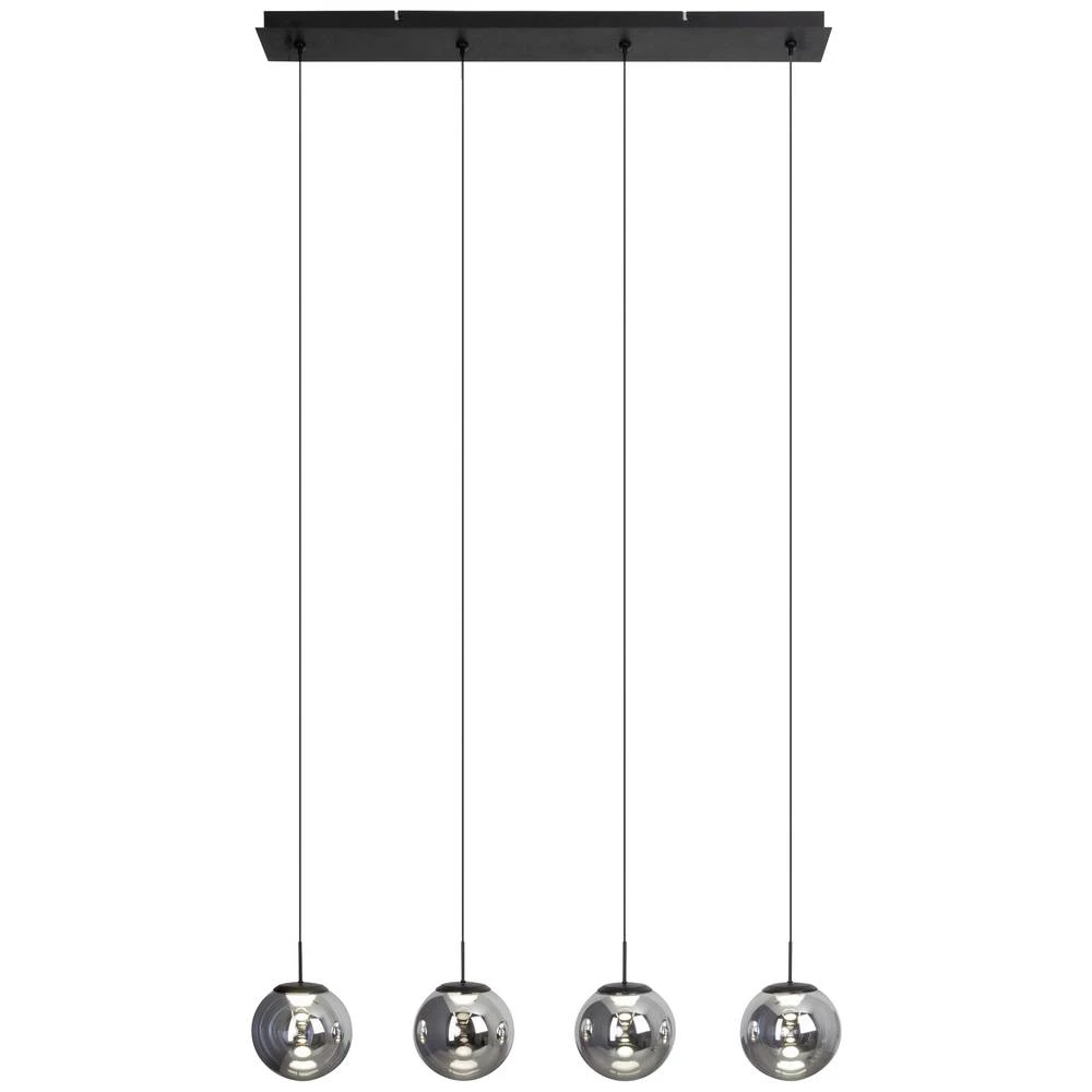 ECO-Light ALTAIR 9540 S-4 SI LED viseća svjetiljka LED LED fiksno ugrađena 40 W srebrni dim slika