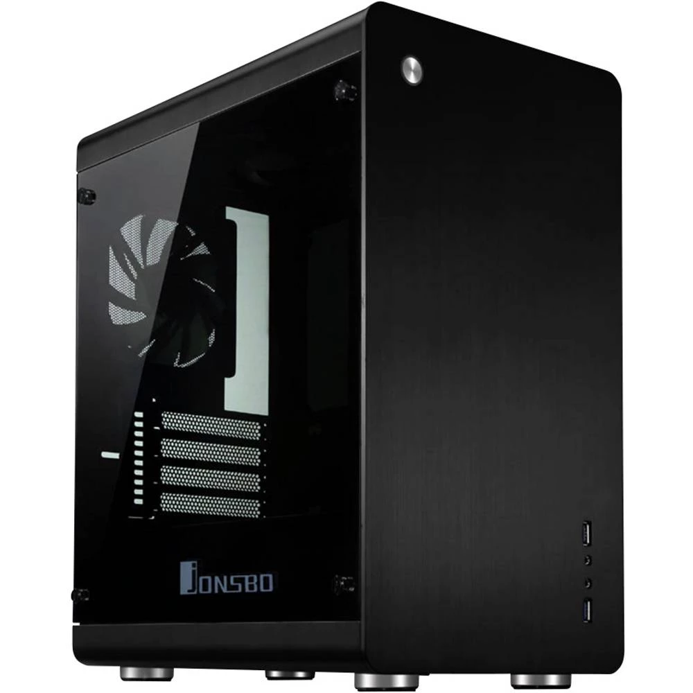 Jonsbo RM3 BLACK kućište , kućište za igraće računalo crna slika