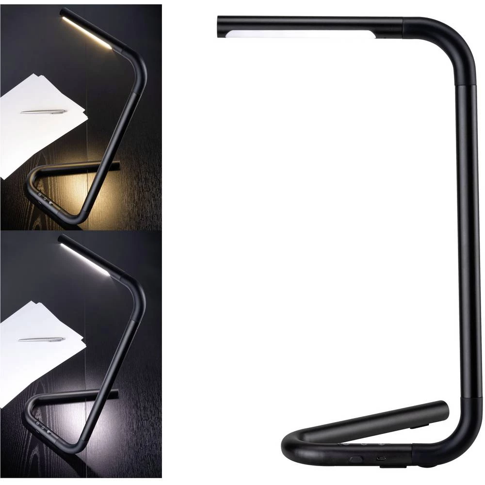 Paulmann FlexLink 95424 LED stolna lampa 4.5 W toplo bijela crna slika