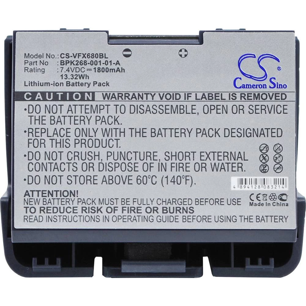 Punjiva baterija za POS terminal CS Cameron Sino Zamjenjuje originalnu akumul. bateriju BPK268-001-01-A VeriFone 7.4 V 1800 mAh slika
