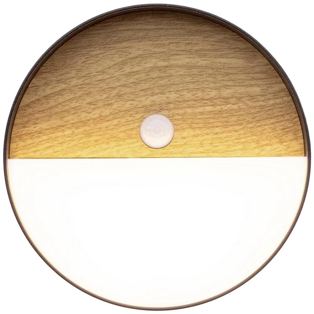 ECO-Light MEG + PIR 9490-R-PIR WO LED zidna svjetiljka s detektorom pokreta LED fiksno ugrađena  5 W LED drvo slika