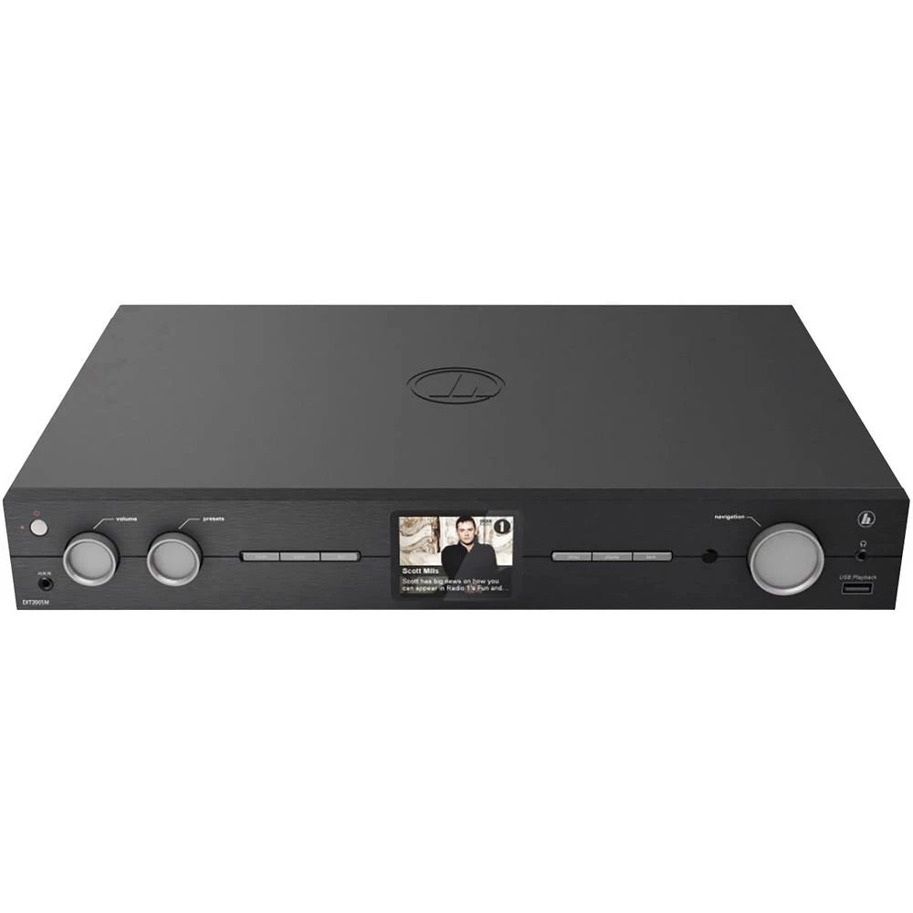 Internet radio HiFi - tuner Hama DIT2005M Crna DAB+, WLAN slika