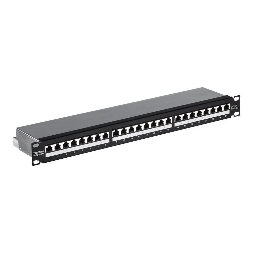 TrendNet TC-P24C6AS 24 ulaza mreža patch panel cat 6a slika