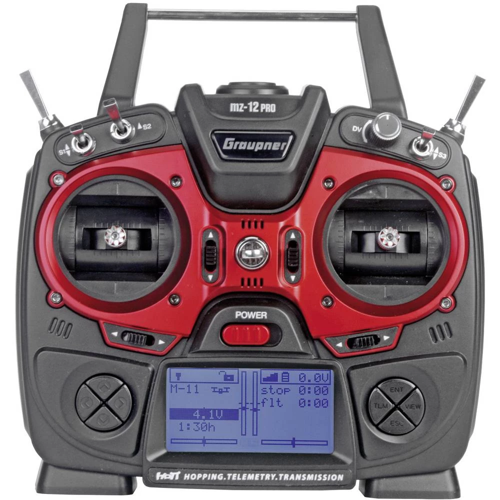Graupner mz-12 PRO HoTT Ručni daljinski upravljač 2,4 GHz Broj kanala: 12 slika
