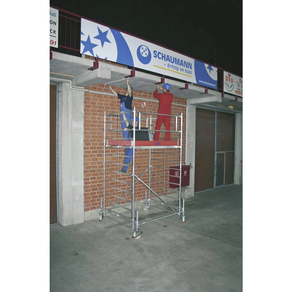 Sinterbronze (value.2976892) Skela Mobilna Radna visina (maks.): 4.40 m Krause STABILO Professional Serie 500 735058 Srebrna 151 slika