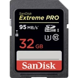 SDHC kartica 32 GB SanDisk Extreme PRO® Class 10, UHS-I, UHS-Class 3, v30 Video Speed Class