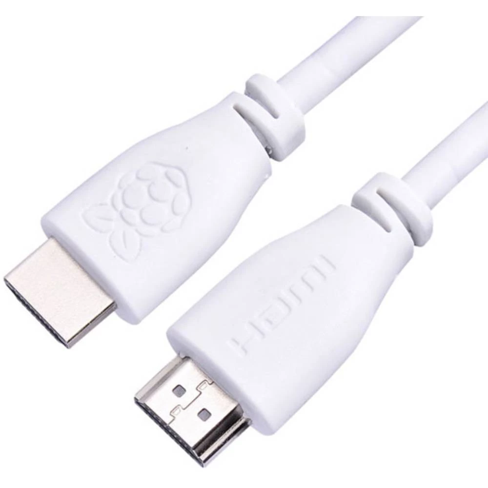 Raspberry Pi® CPRP010-W HDMI kabel Raspberry Pi® [1x muški konektor HDMI - 1x muški konektor HDMI] 1.00 m bijela slika