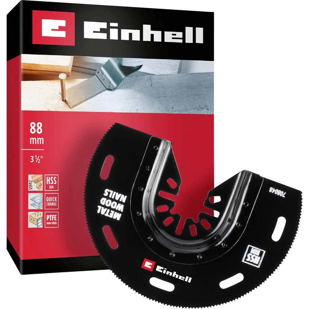 Einhell 708048 halbrund BIM, 88mm BiM list ubodne pile 88 mm 1 kom. slika