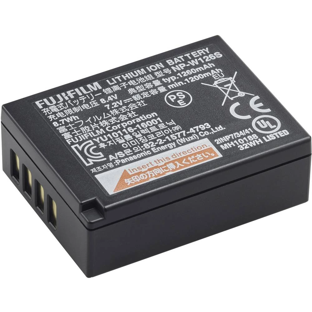Kamera-akumulator Fujifilm 7.2 V 1260 mAh NP-W126S slika