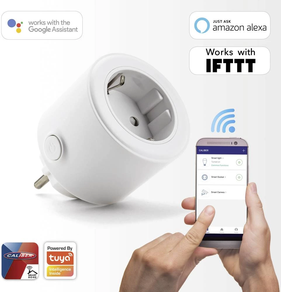 Caliber Audio Technology Caliber Smart Home HWP101 Bežična utičnica slika