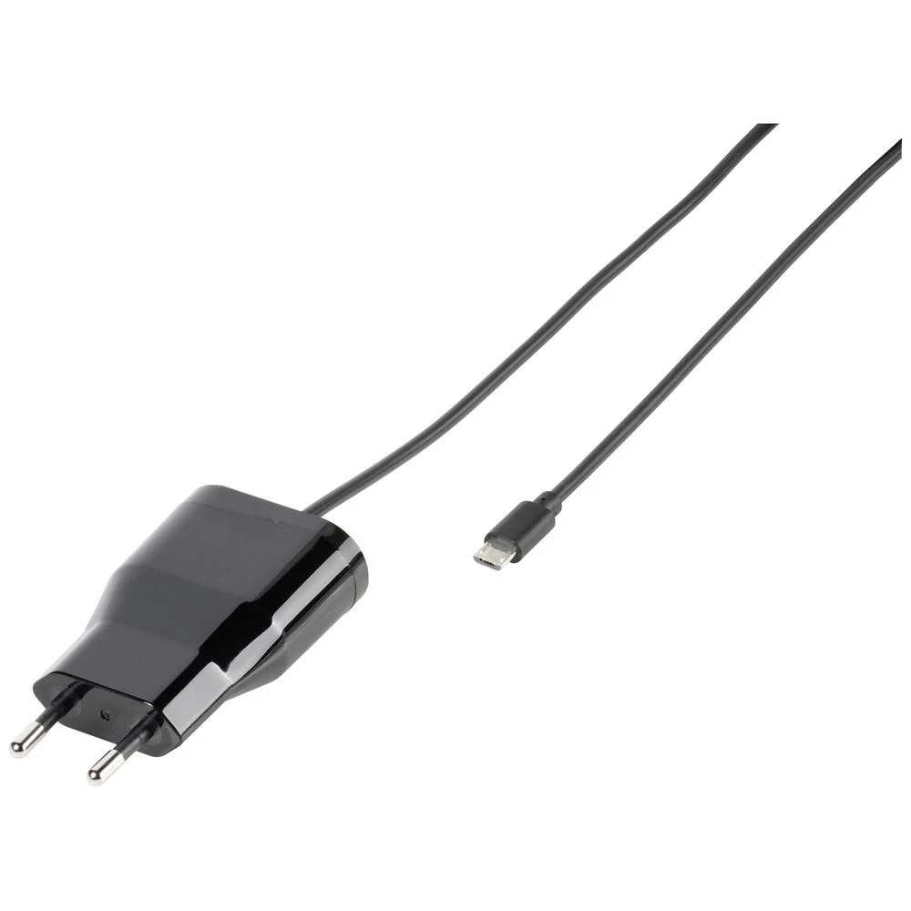 Vivanco TCVVMUSB1A_BK 38344 USB punjač utičnica Izlazna struja maks. 1.2 A 1 x muški konektor micro USB slika