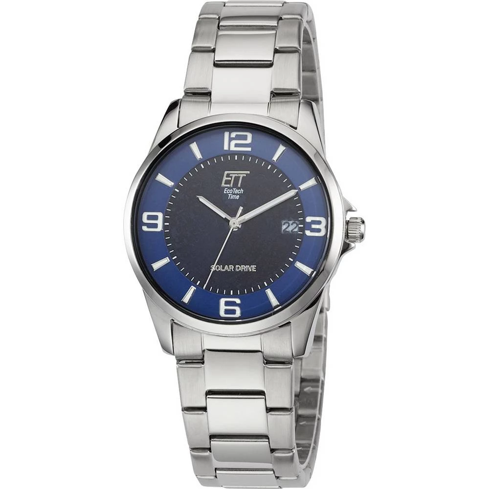 ETT Solarni Ručni sat EGS-12068-32M (&Oslash; x V) 38 mm x 9 mm Plemeniti čelik (brušeni), Plemeniti čelik (sjajni) Materijal ku slika